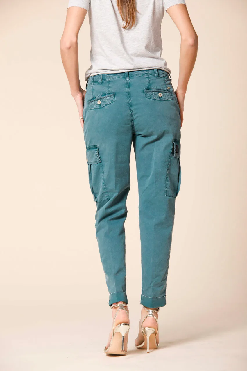Judy Archivio W women's cargo pants in cotton twill icon washes relaxed