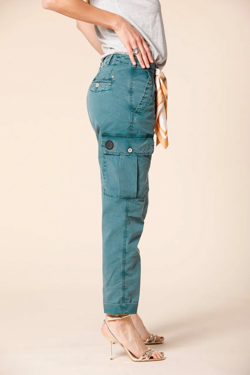 Judy Archivio W women's cargo pants in cotton twill icon washes relaxed