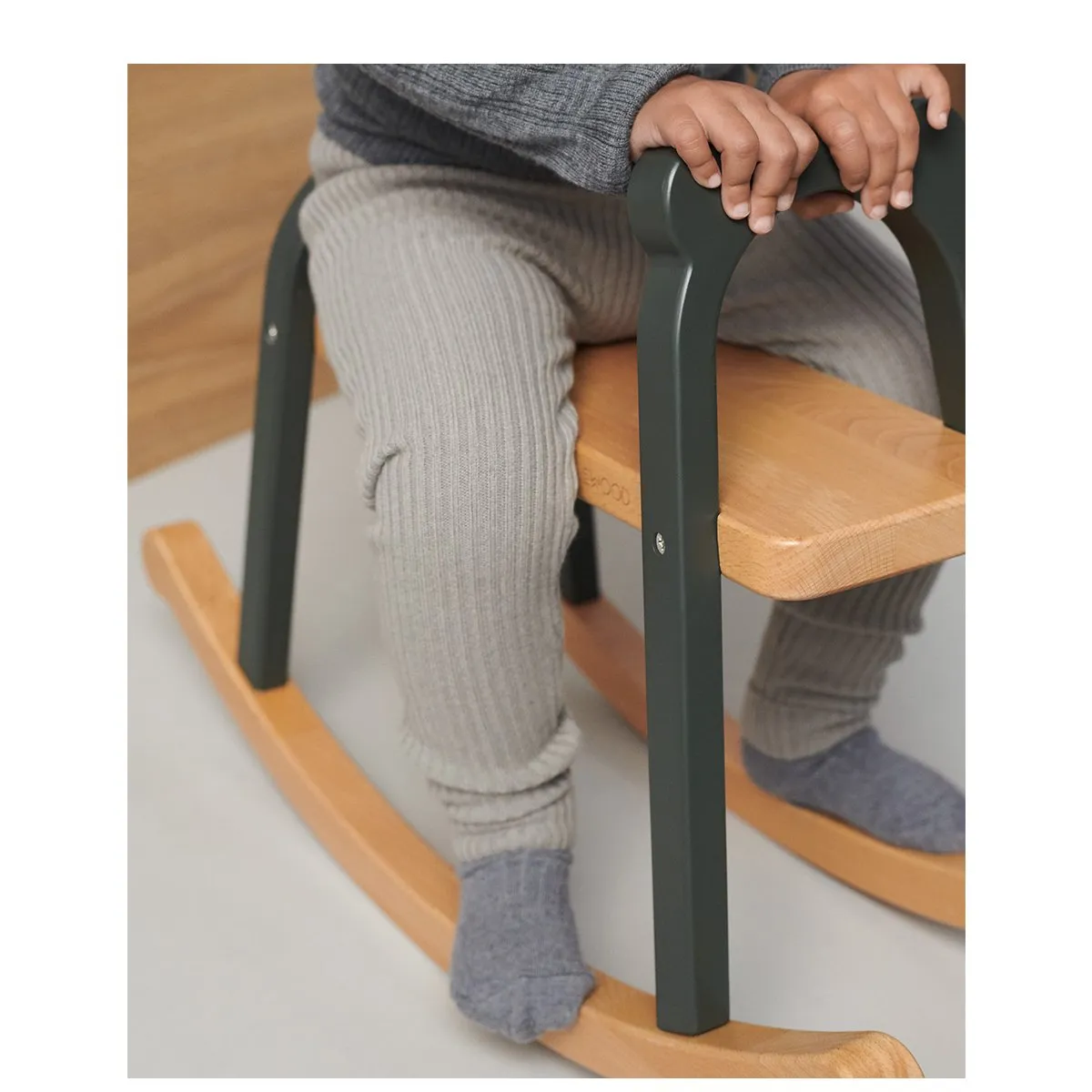 Liewood Lina Rocking Horse - Hunter Green
