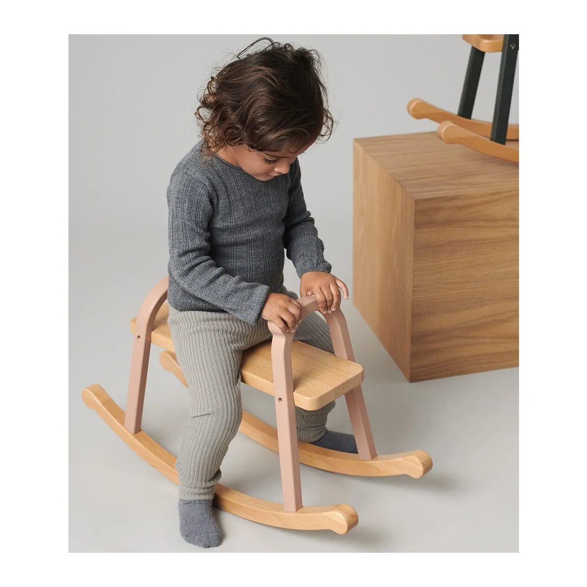 Liewood Lina Rocking Horse - Hunter Green