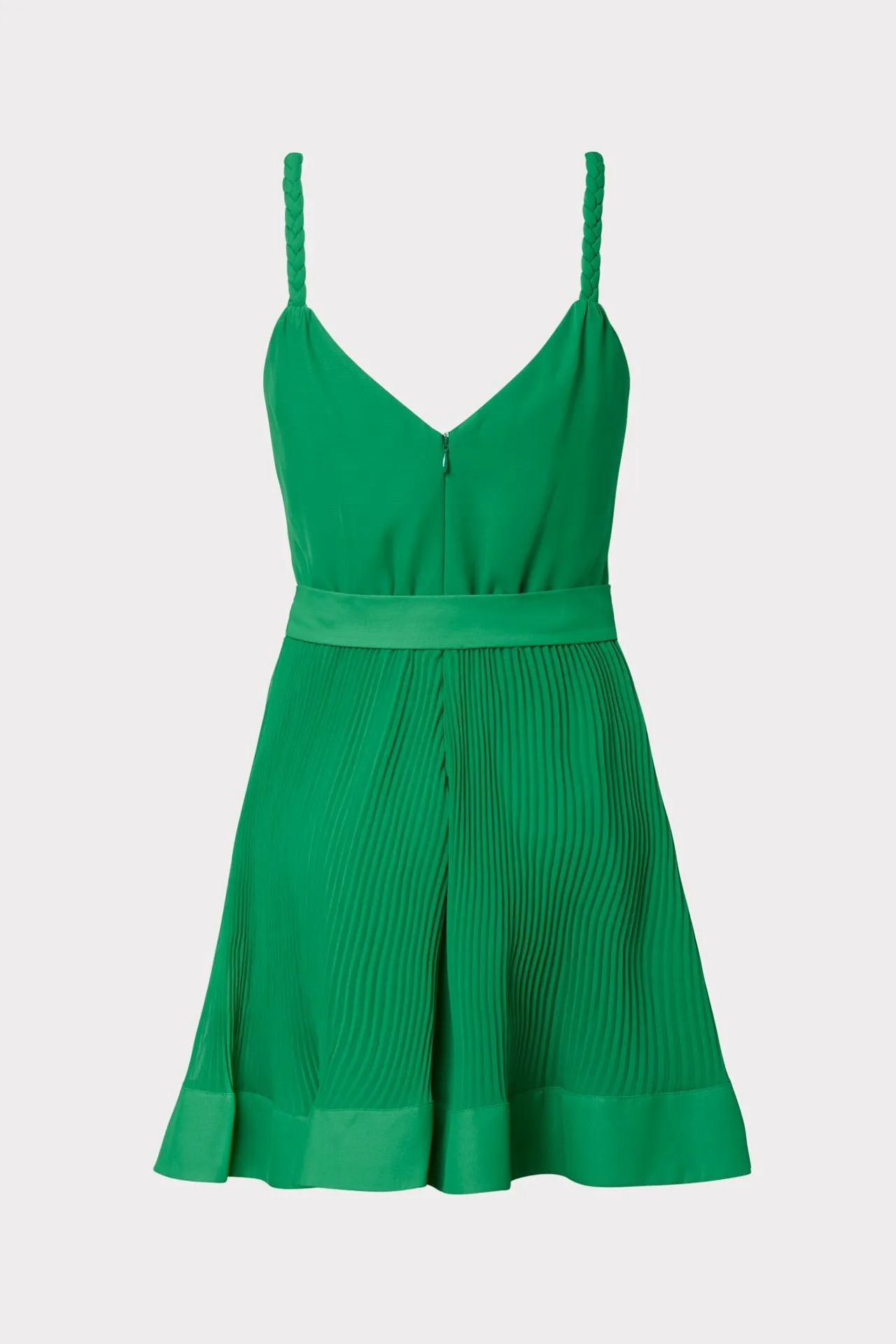 Livy Pleated Mini Dress