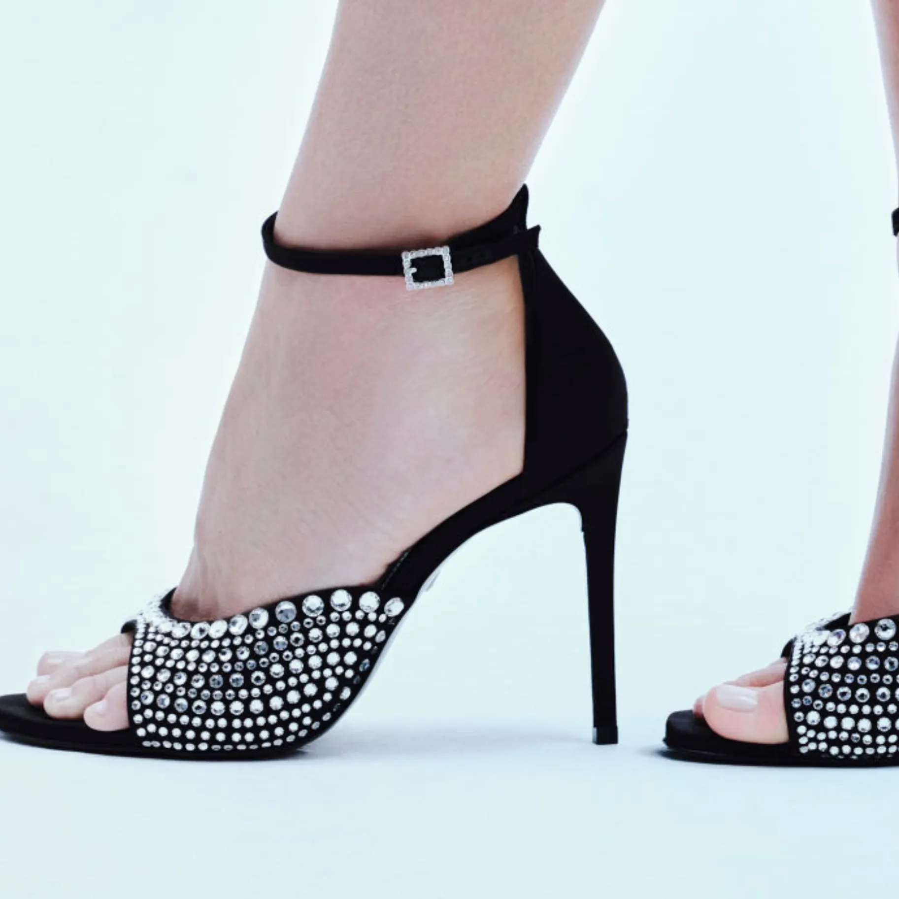 Louise Satin Sandal