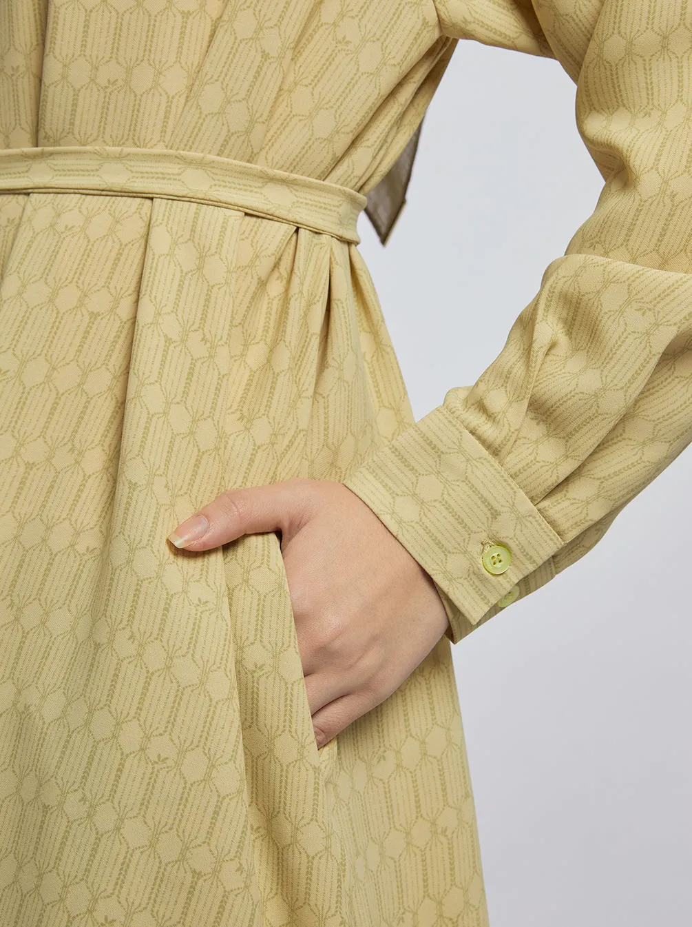 MARA DRESS LIME