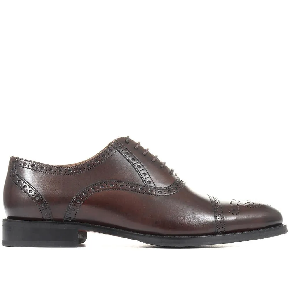 Maynard Leather Oxford Brogues - MAYNARD / 27254364