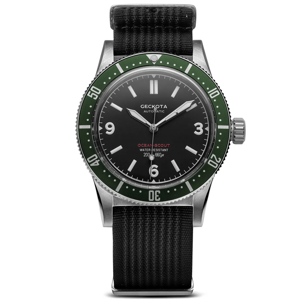 Ocean-Scout Dive Watch - Emerald Green