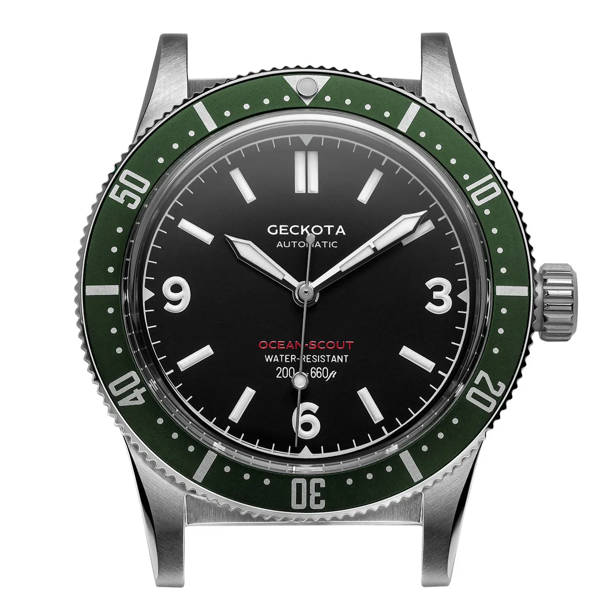 Ocean-Scout Dive Watch - Emerald Green