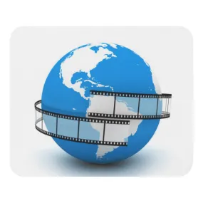 Padded Non-Slip Mousepad - Film World