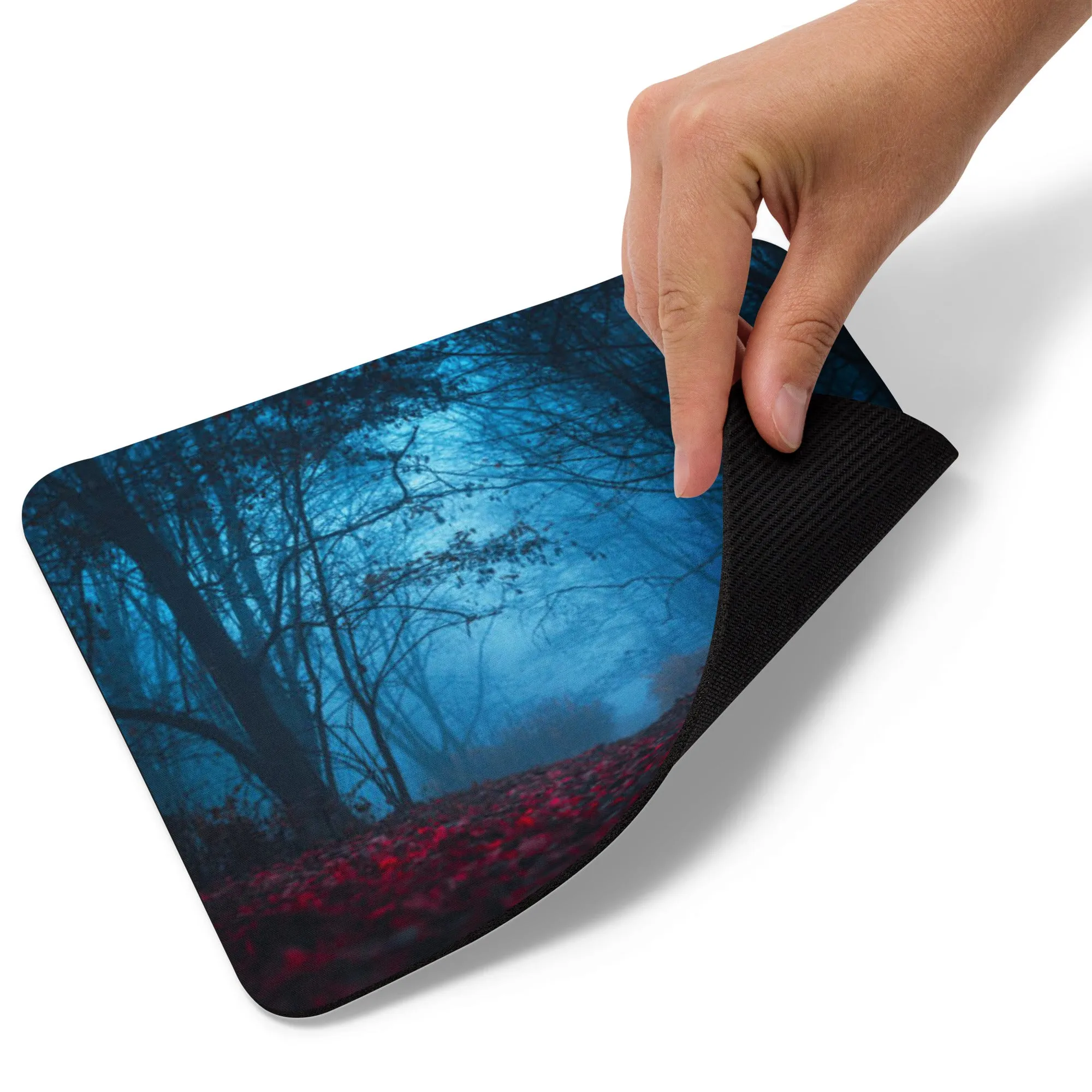 Padded Non-Slip Mousepad - Mystic Forest
