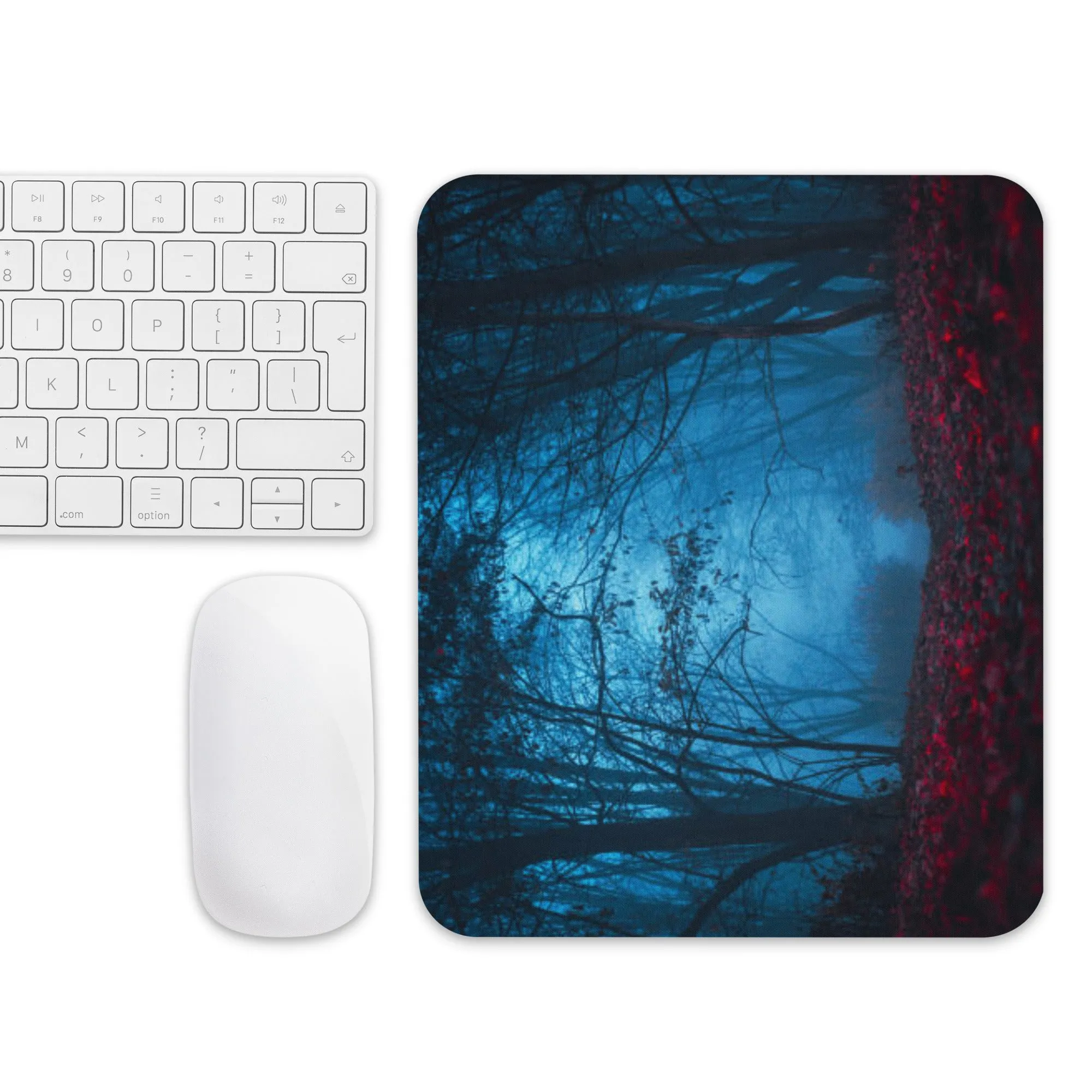 Padded Non-Slip Mousepad - Mystic Forest