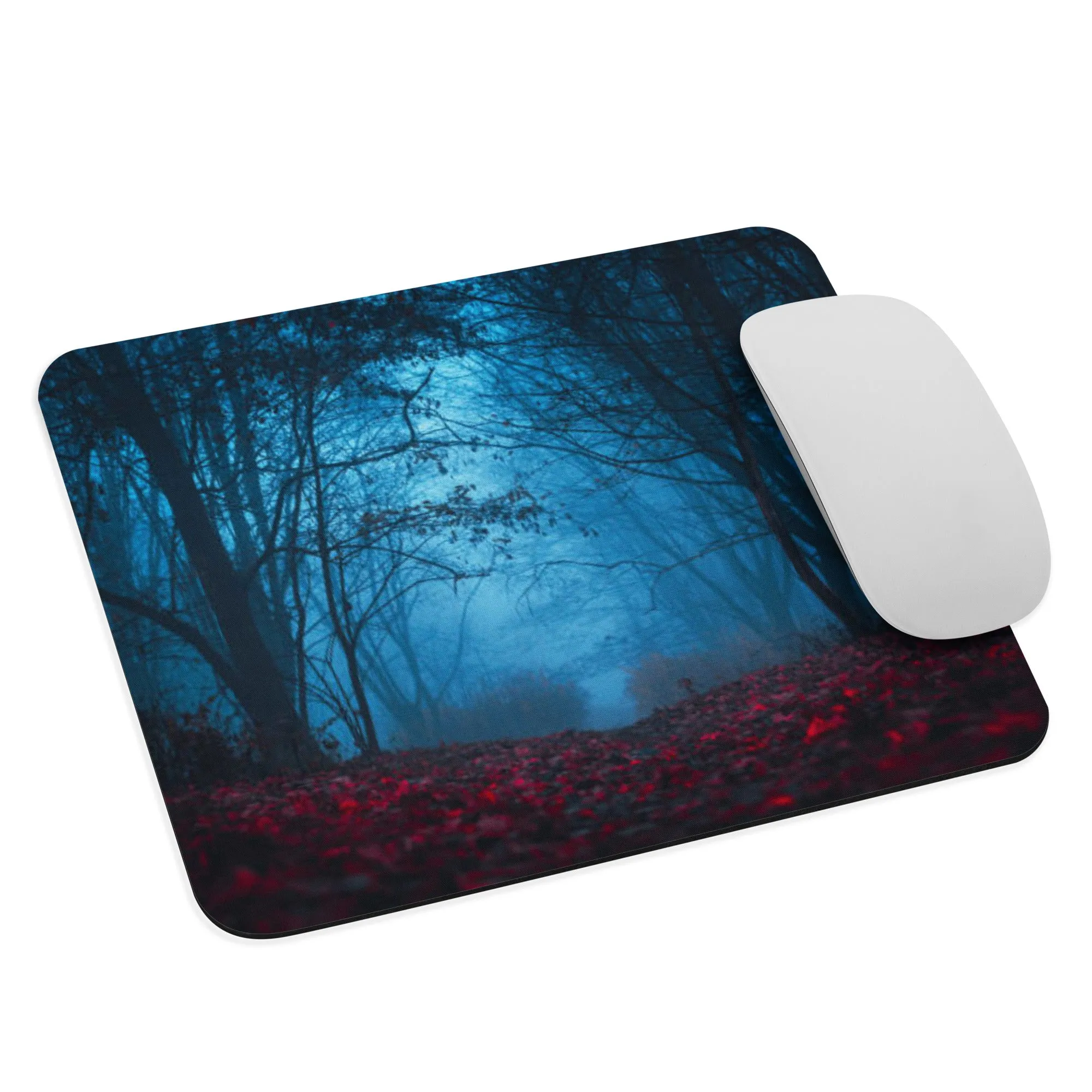 Padded Non-Slip Mousepad - Mystic Forest