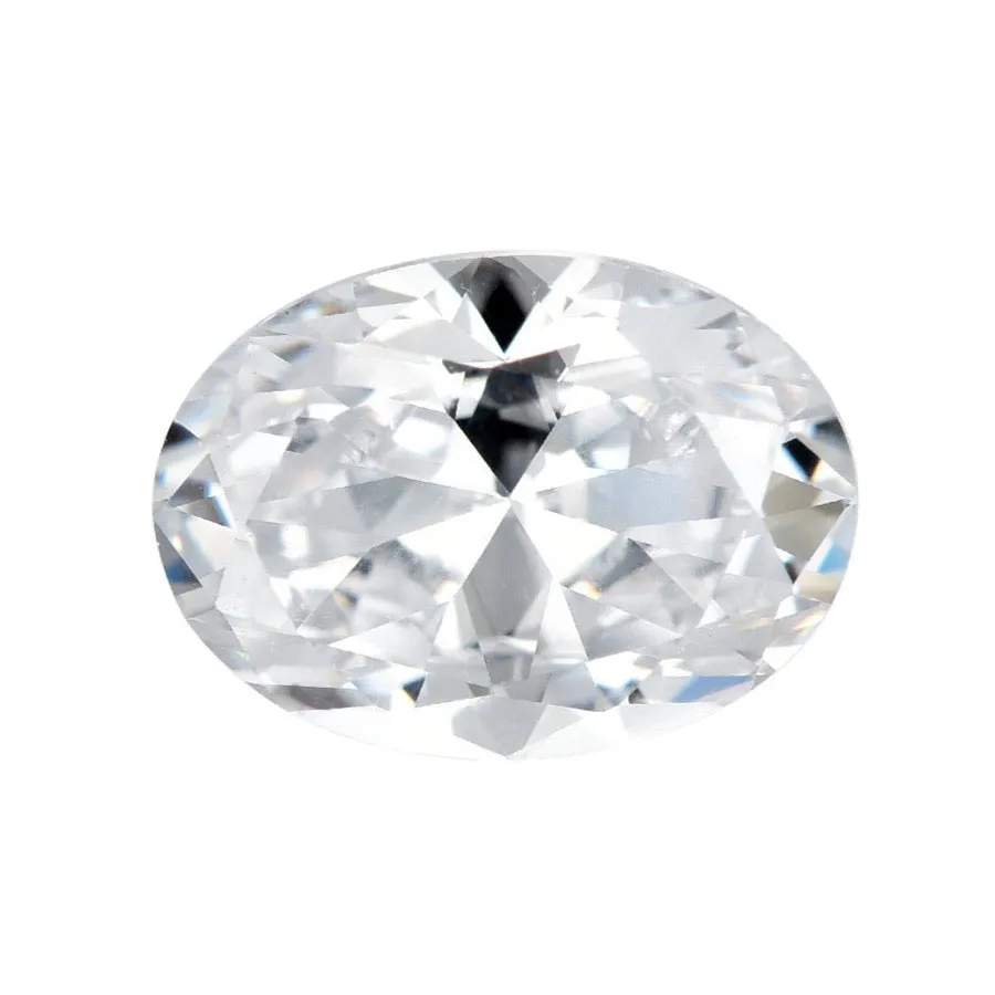 Premium Oval Cut Loose Moissanite Gemstone