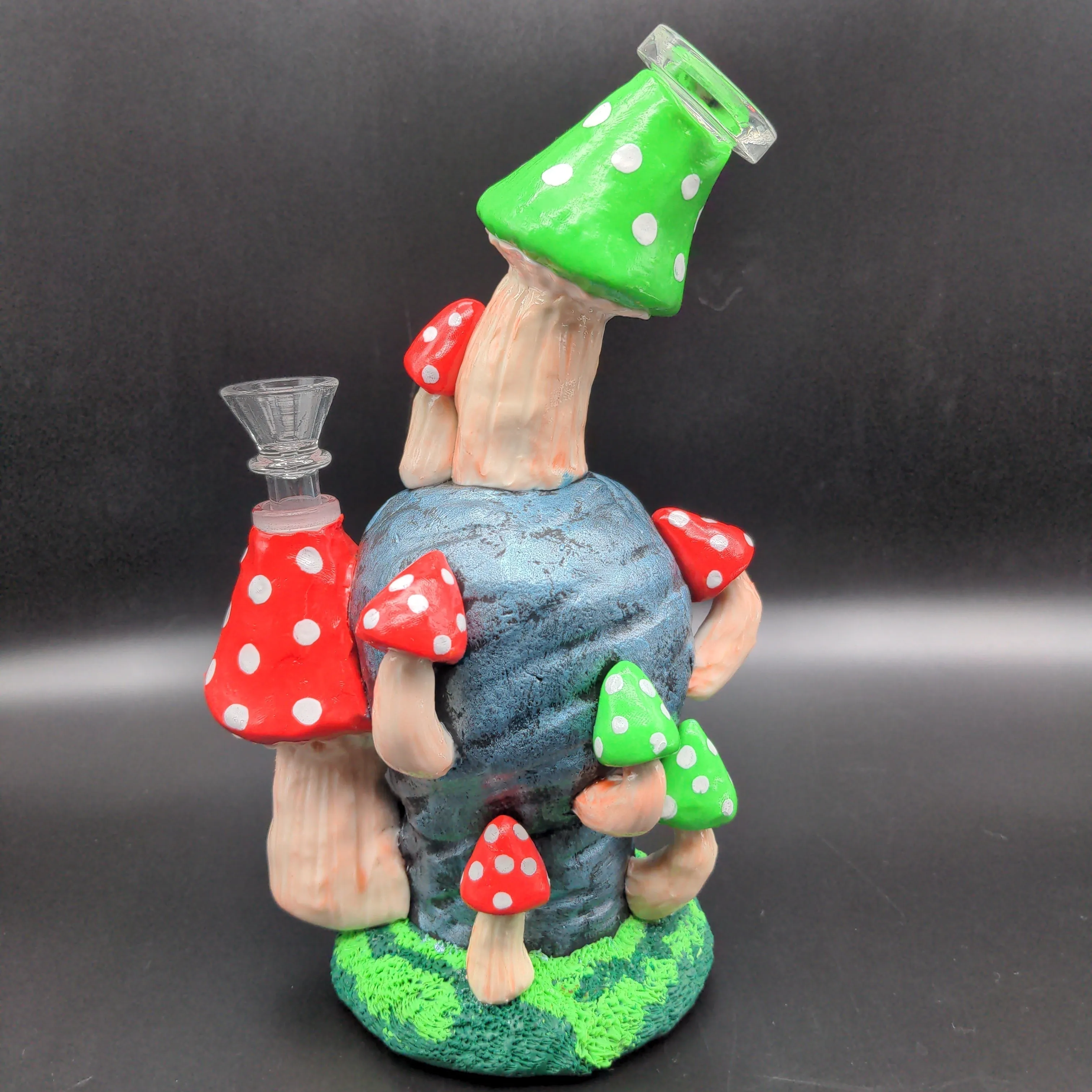 Pulsar Rainbow Puking Skull Water Pipe | 9.5 | 14mm