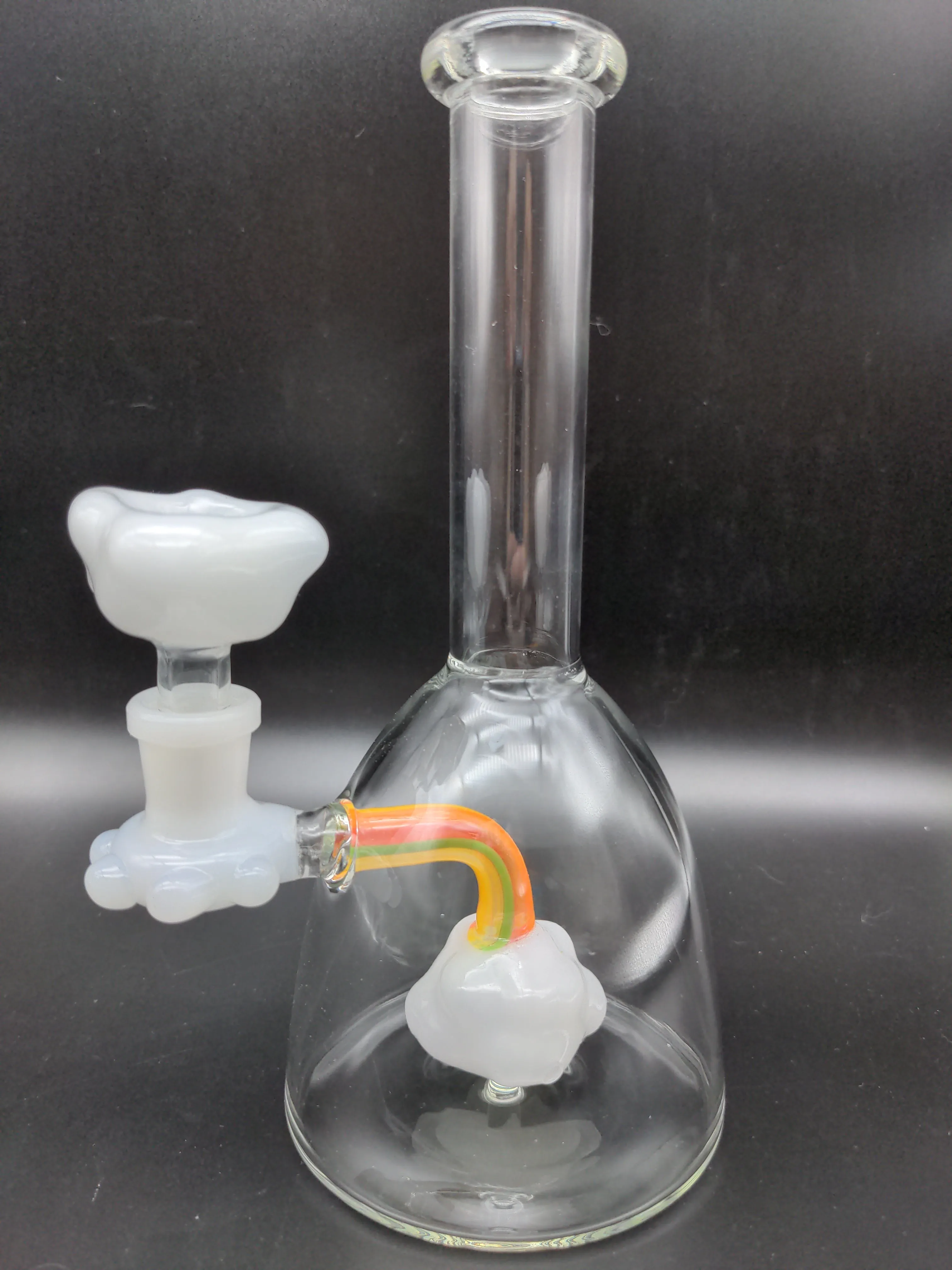 Rainbow Cloud Water Pipe - 7.25 | 14mm