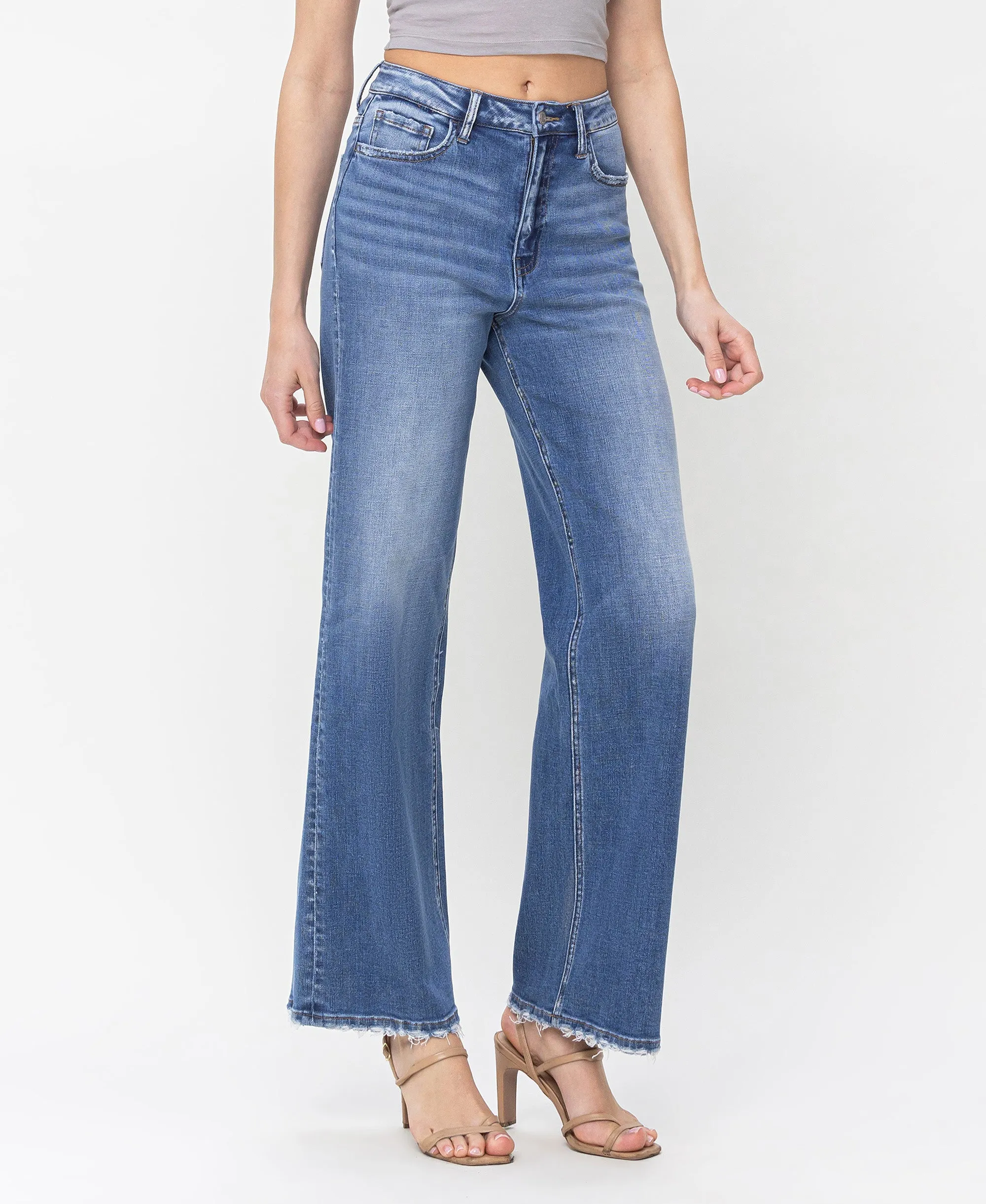 Regard - Super High Rise 90's Vintage Loose Wide Jeans