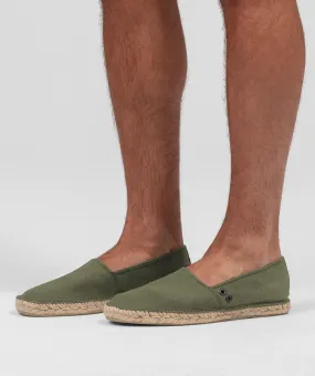 RON DORFF x BAYONA Espadrilles: Army Green