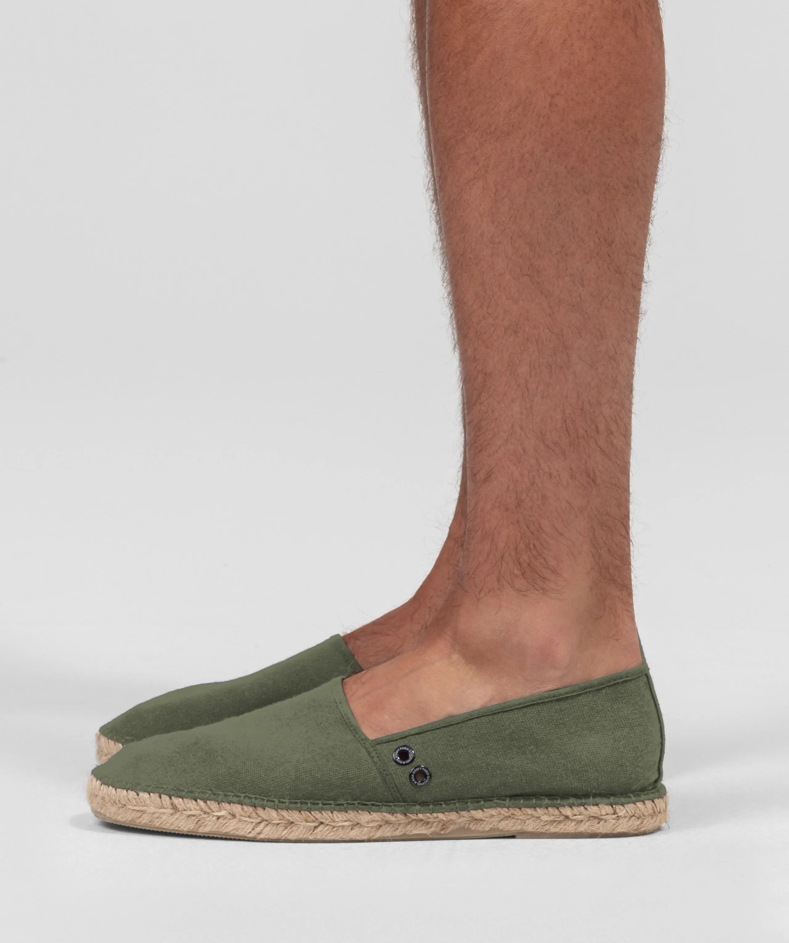 RON DORFF x BAYONA Espadrilles: Army Green