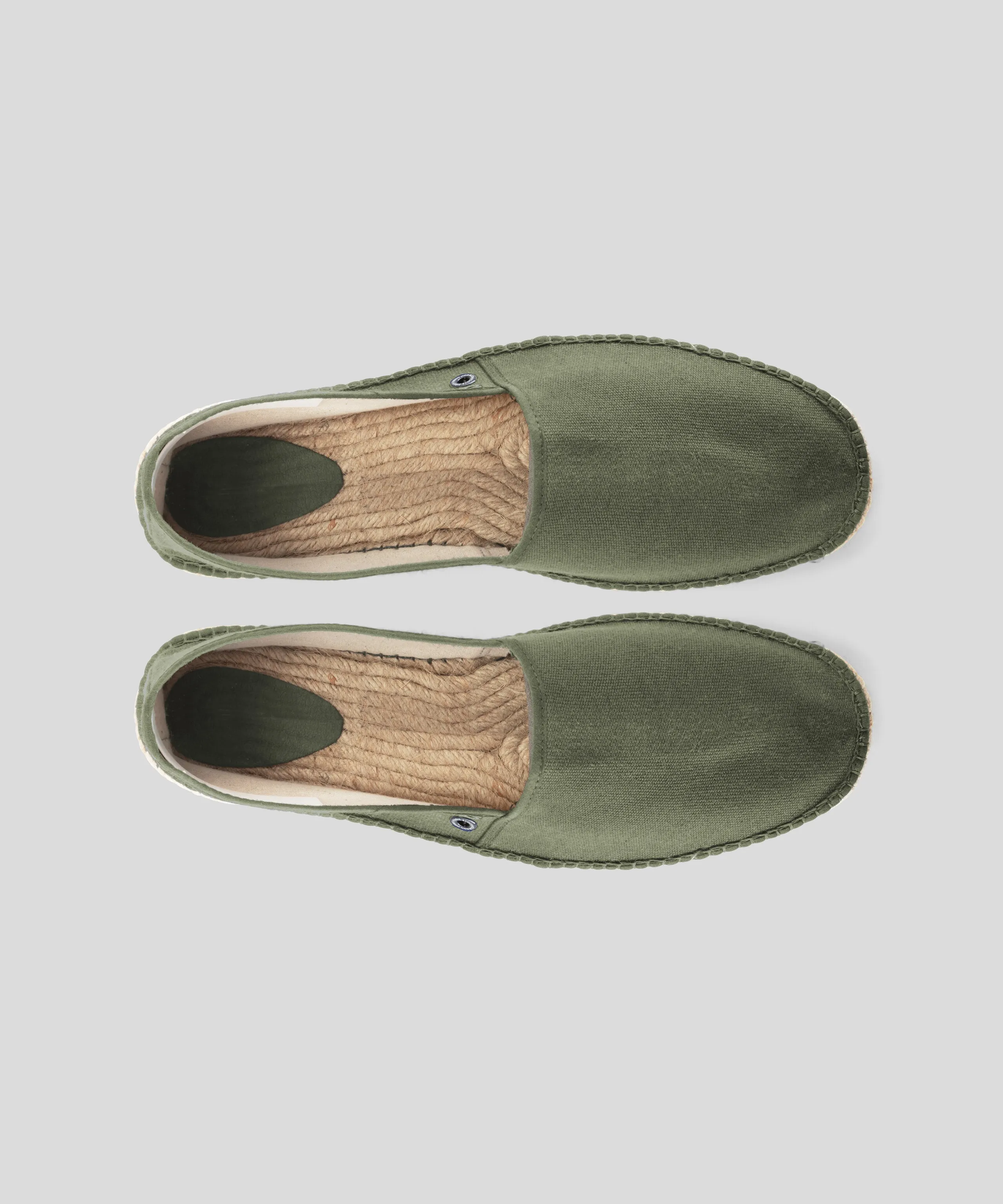 RON DORFF x BAYONA Espadrilles: Army Green