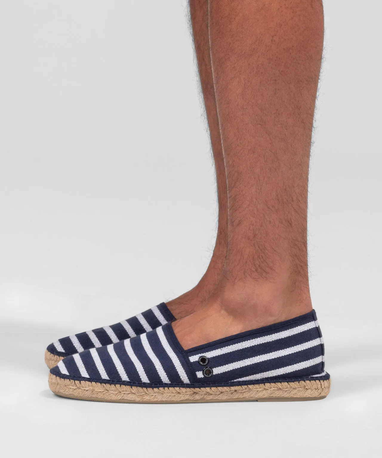 RON DORFF x BAYONA Espadrilles: Navy/White