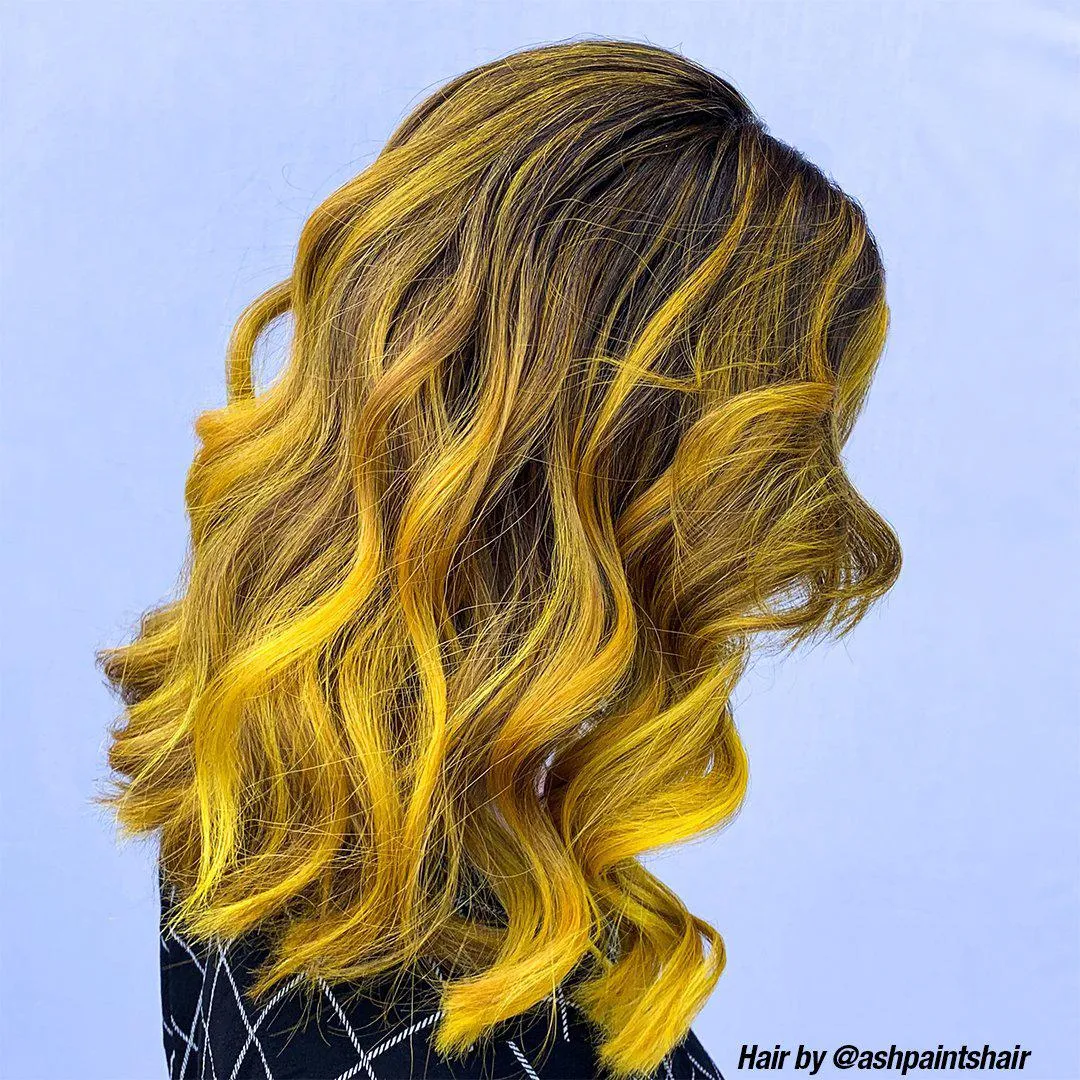 Solar Yellow® - Professional Gel Semi-Permanent Hair Color