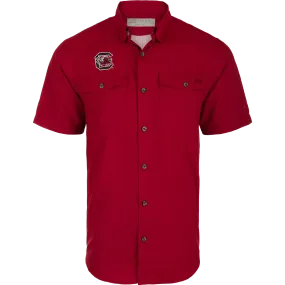South Carolina Frat Dobby Solid Short Sleeve Shirt