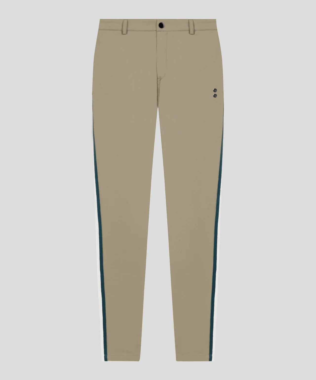 Sports Retro Chino Pants: Beige