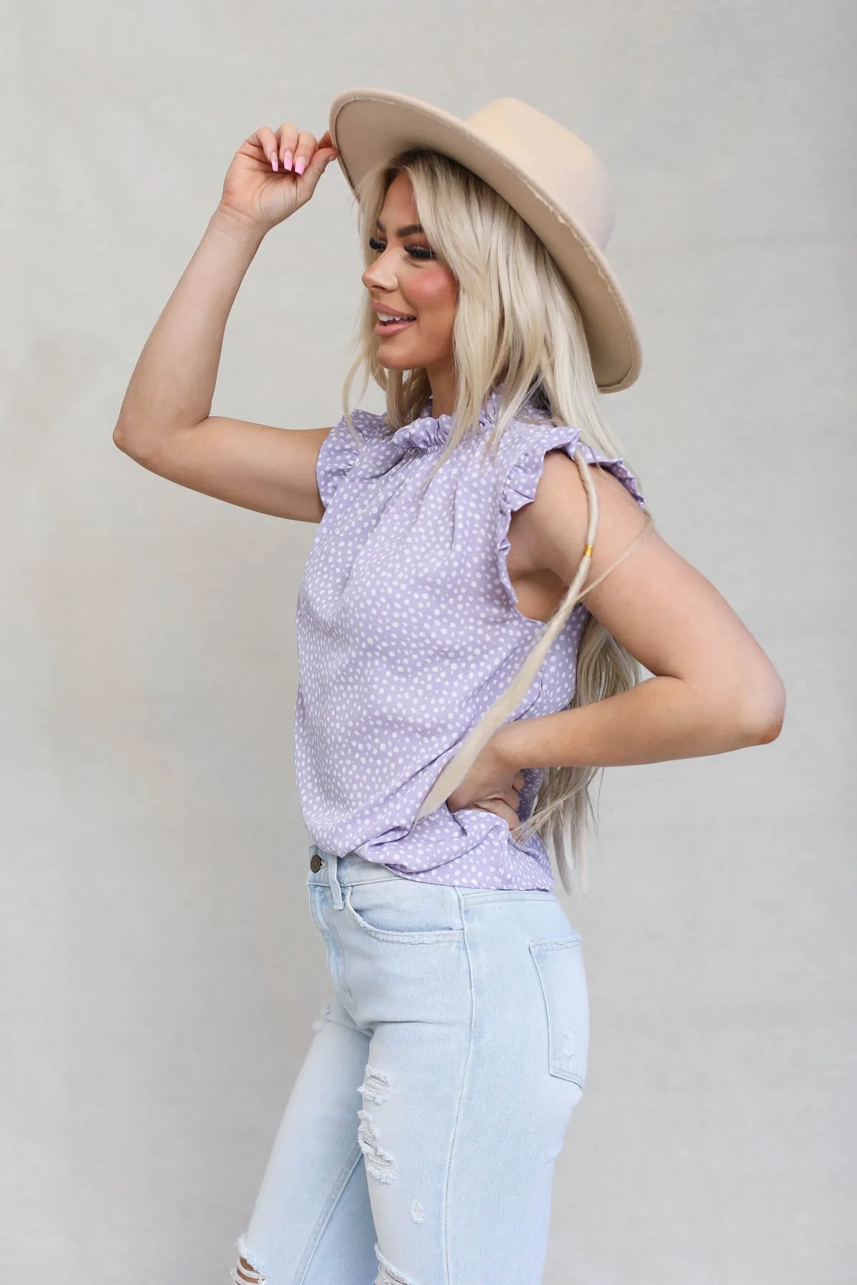 Spring Ruffle Top