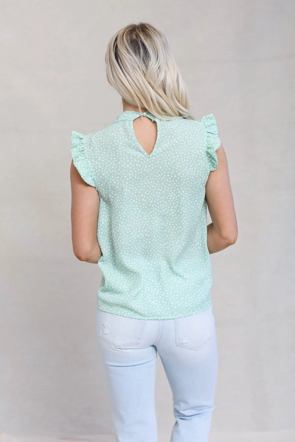 Spring Ruffle Top
