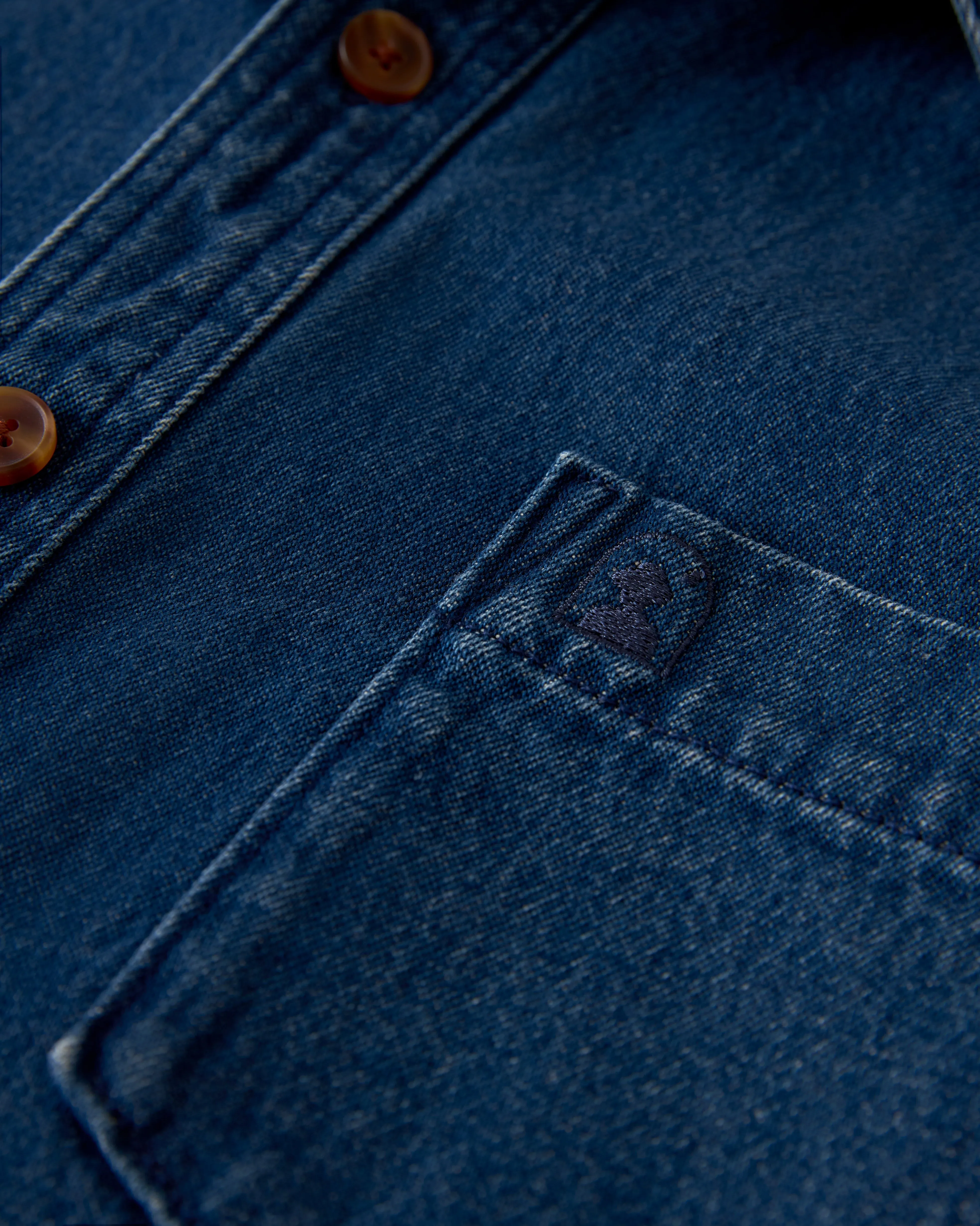 The Cartagena Denim Shirt - Indigo