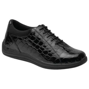 Tulip Black Croc
