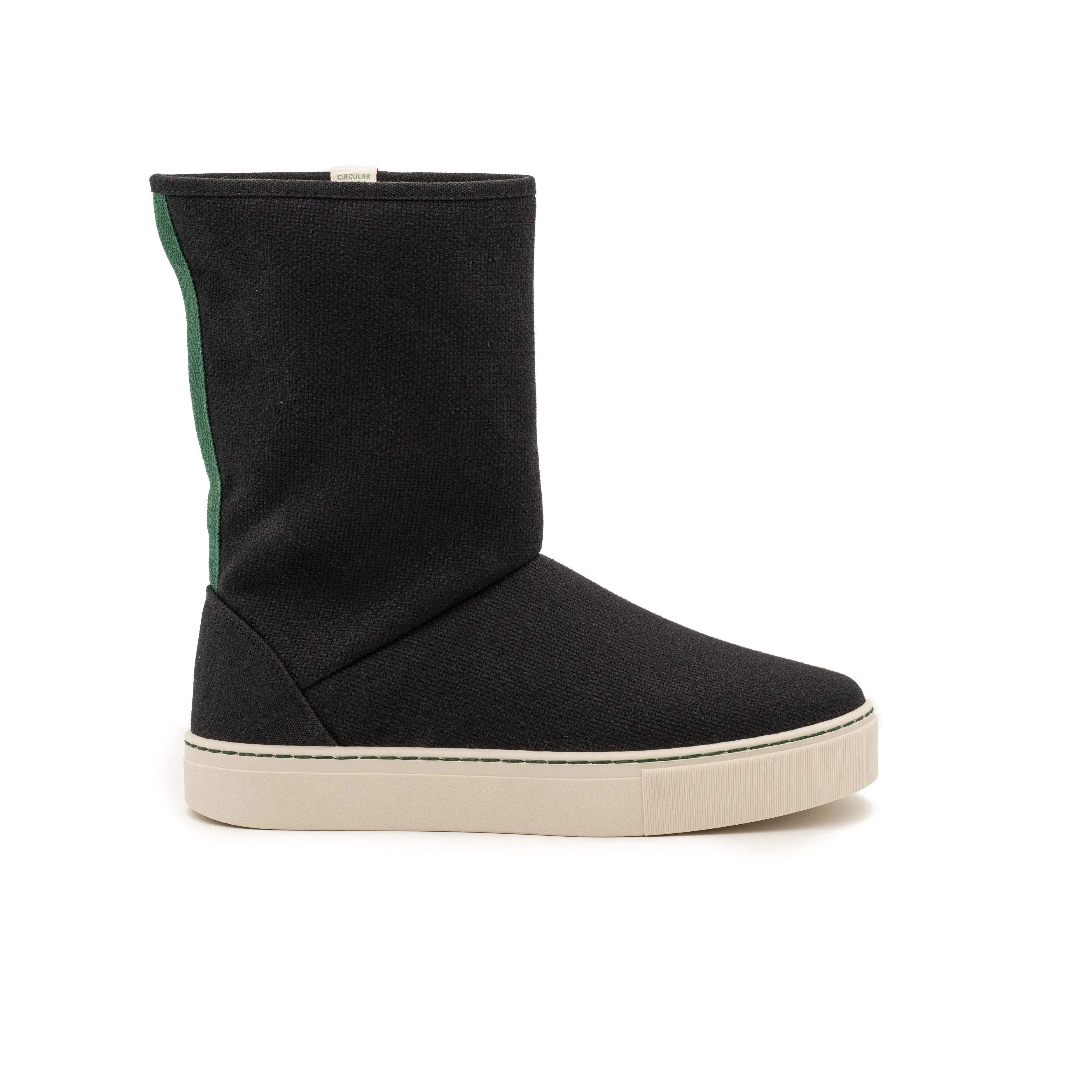 Vegan winter bootie black JID008