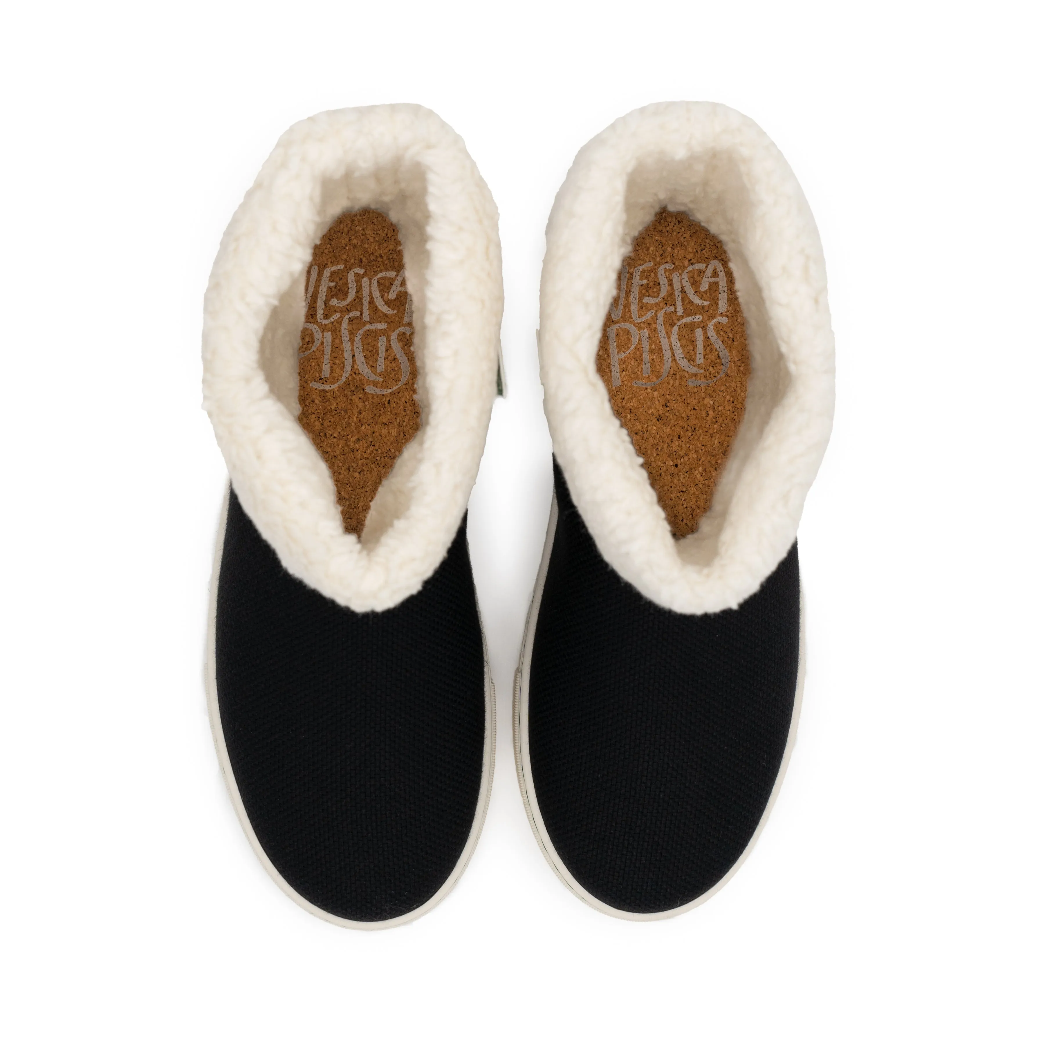 Vegan winter bootie black JID008
