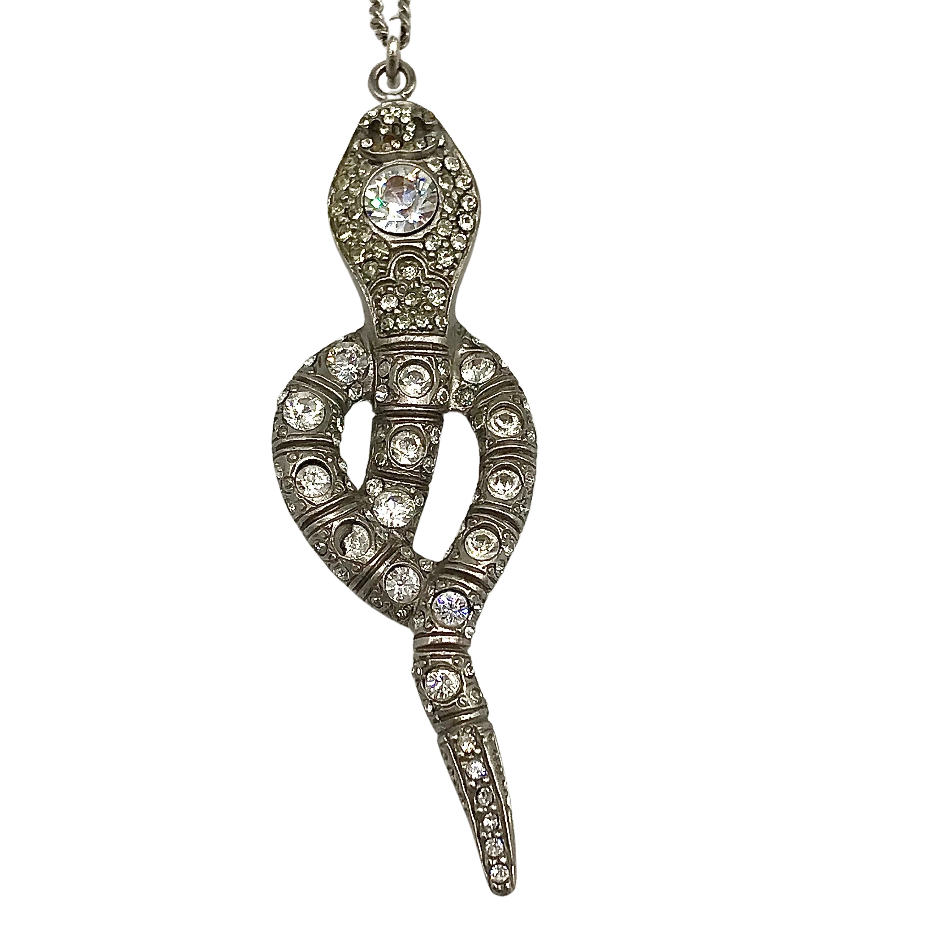 Vintage Chanel "Snake" Necklace