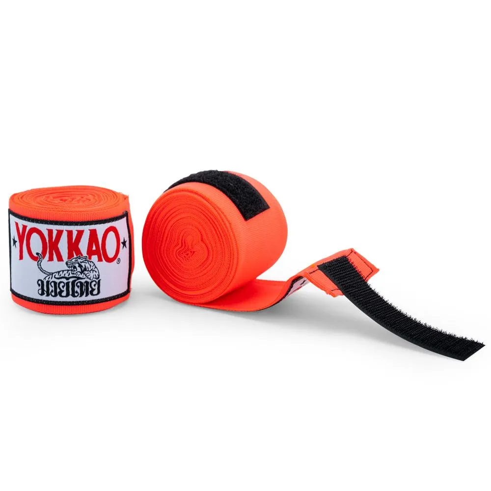 YOKKAO HAND WRAPS - NEON ORANGE