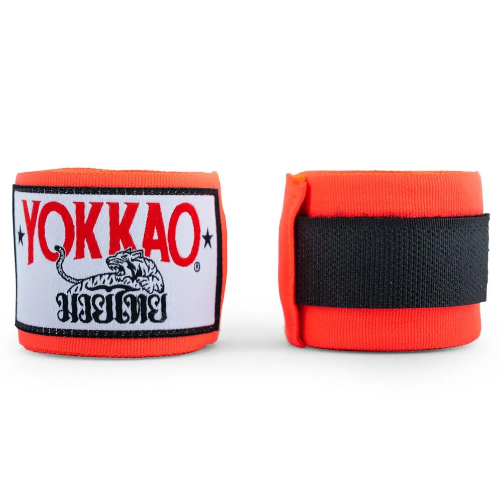 YOKKAO HAND WRAPS - NEON ORANGE